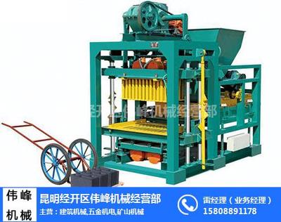 云南偉峰機械(圖)|曲靖免燒磚機價格|曲靖免燒磚機